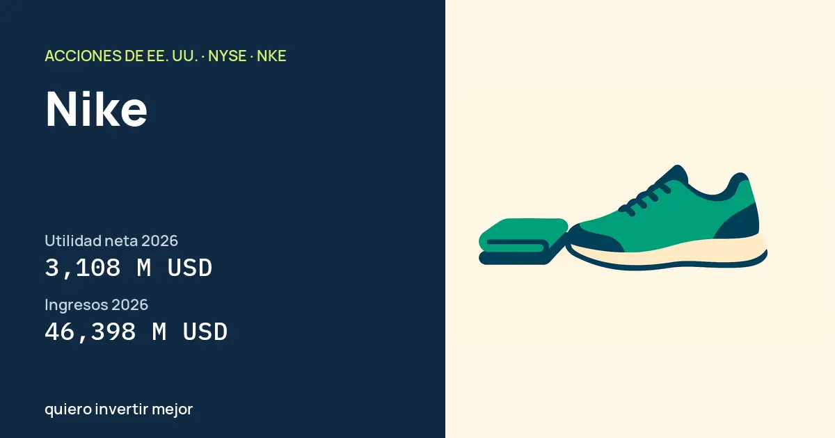 Nike (NKE): Utilidad neta 2026