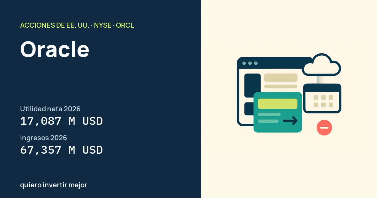 Oracle (ORCL): Utilidad neta 2026